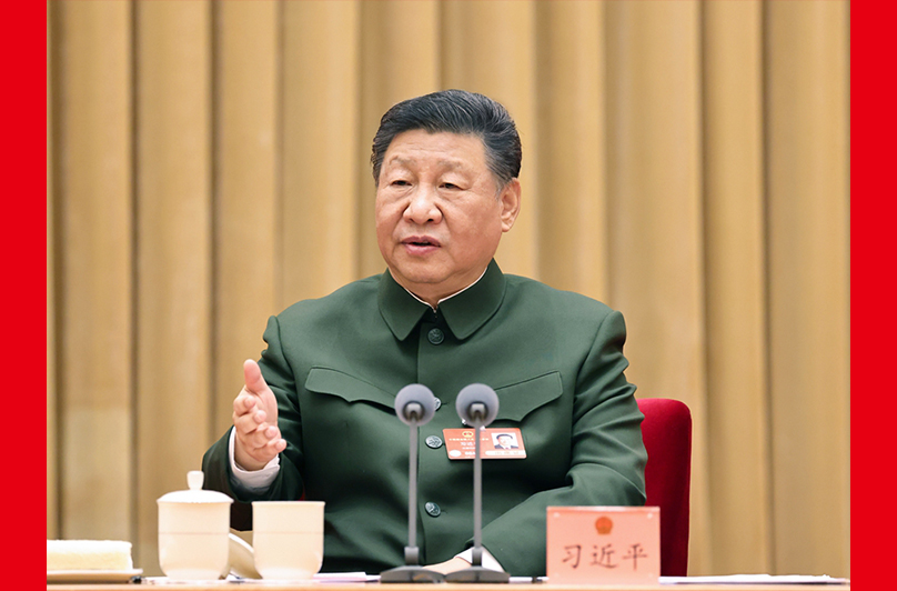 習(xí)近平出席解放軍和武警部隊(duì)代表團(tuán)全體會議